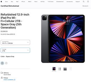 Apple iPad Pro 12.9